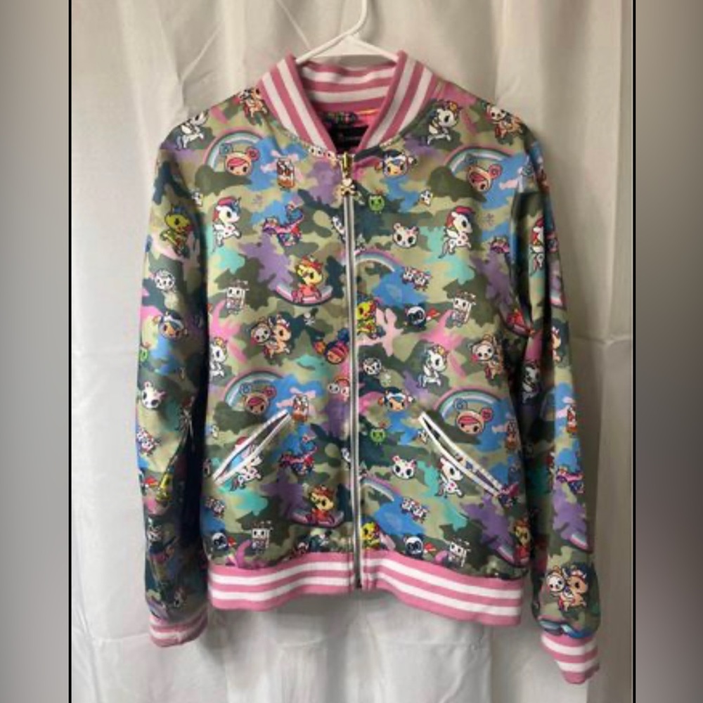 Tokidoki Kawaii Reversible Camo Jacket